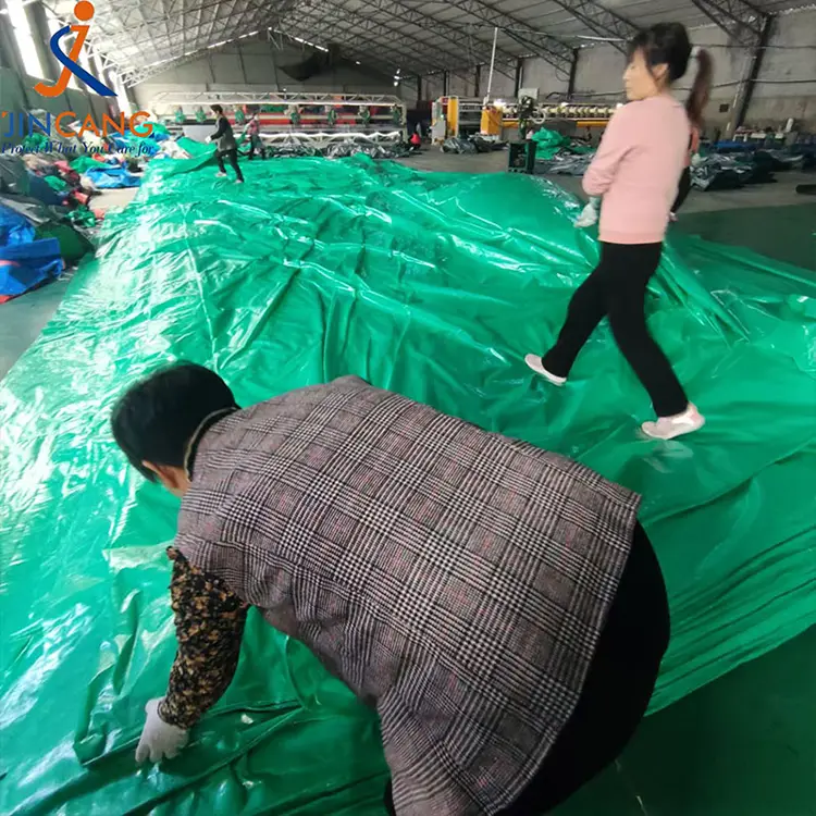 140G Green Pe Tabpaulin