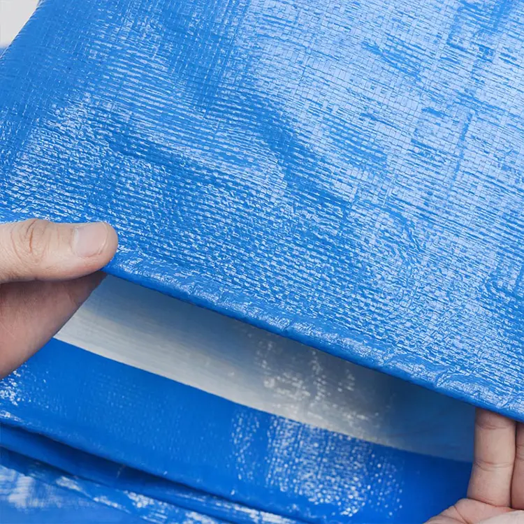 160 g kék fehér pe Tarpaulin