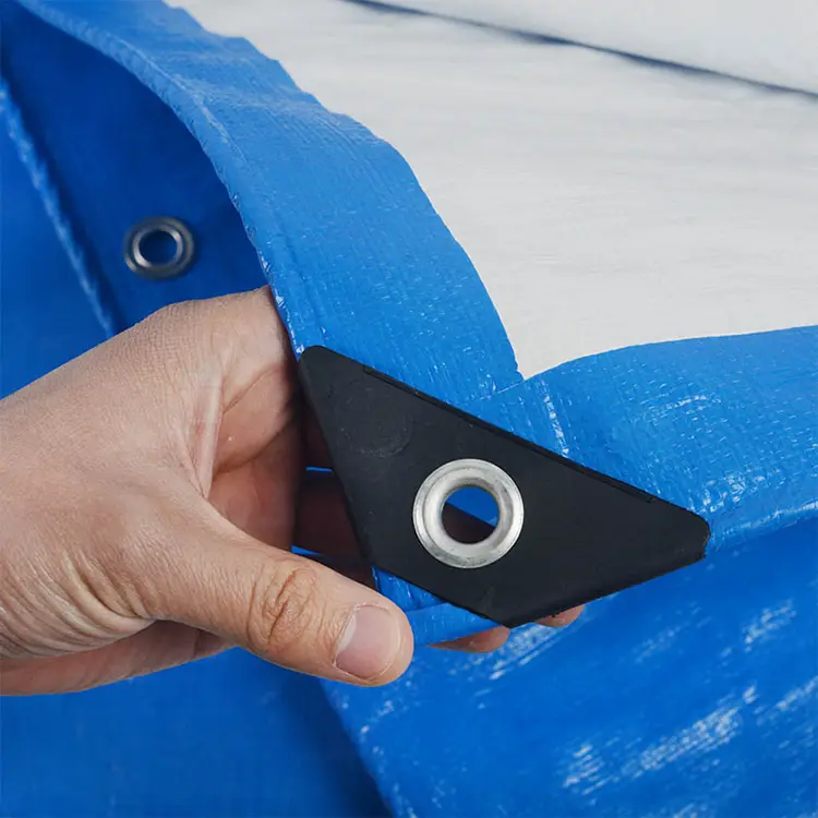 160 g kék fehér pe Tarpaulin