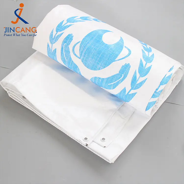 180 g -os fehér nyomtatott pe pulpaulin