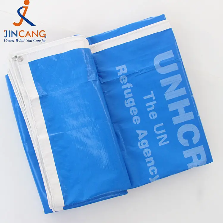 220 g kék fehér nyomtatott pe pulpaulin