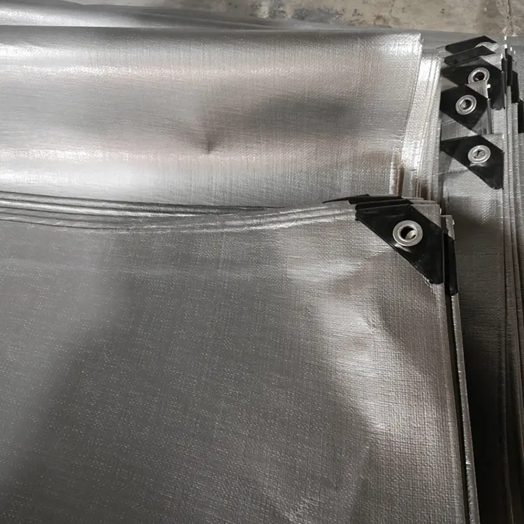 Fekete ezüst 240 szűz pe Tarpaulin