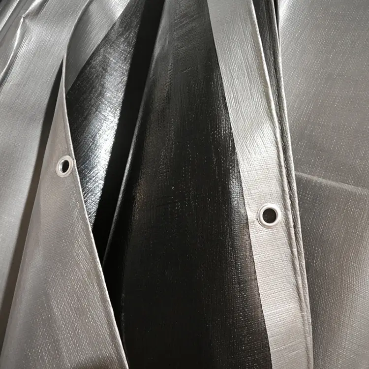 Fekete ezüst 240 szűz pe Tarpaulin