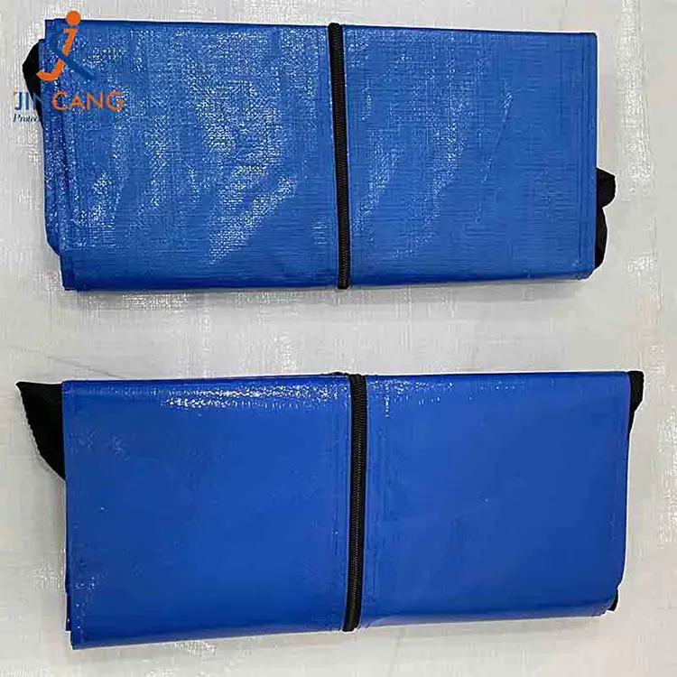 Szupermarket összecsukható PP szőtt mozgó táska