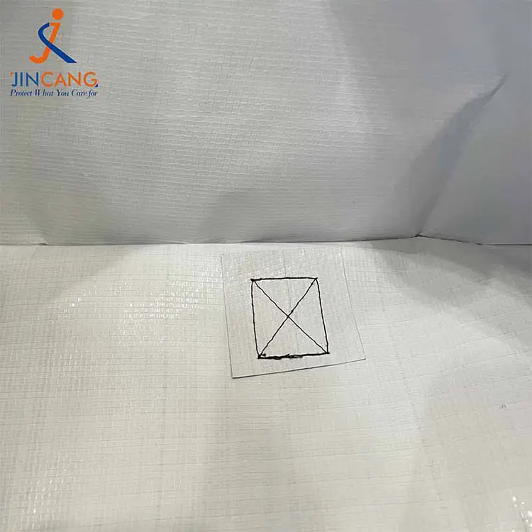 Szupermarket összecsukható PP szőtt mozgó táska