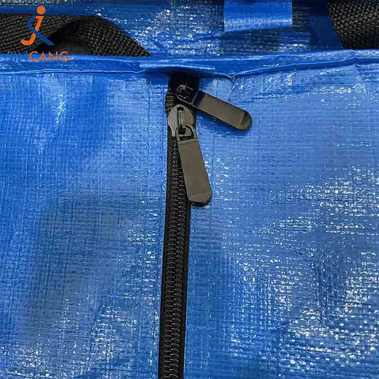 Szupermarket összecsukható PP szőtt mozgó táska