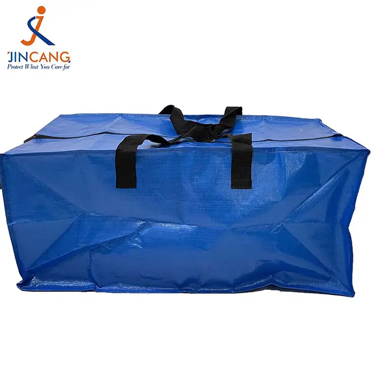 Egyéni nyomtatott, nagy teherbírású PP szőtt mozgó táskák Egyéni nyomtatott, nagy teherbírású PP szőtt mozgó táskák