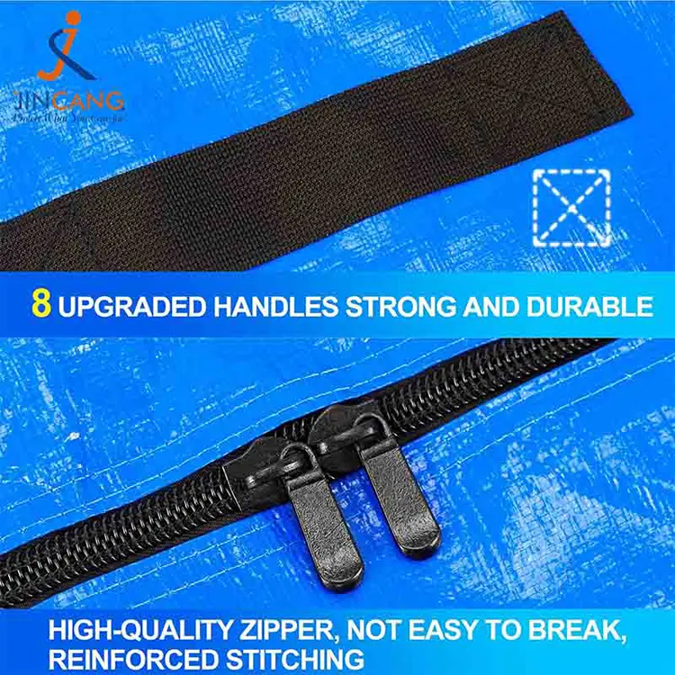 Vízálló PE ponyvatréteg -zacskó