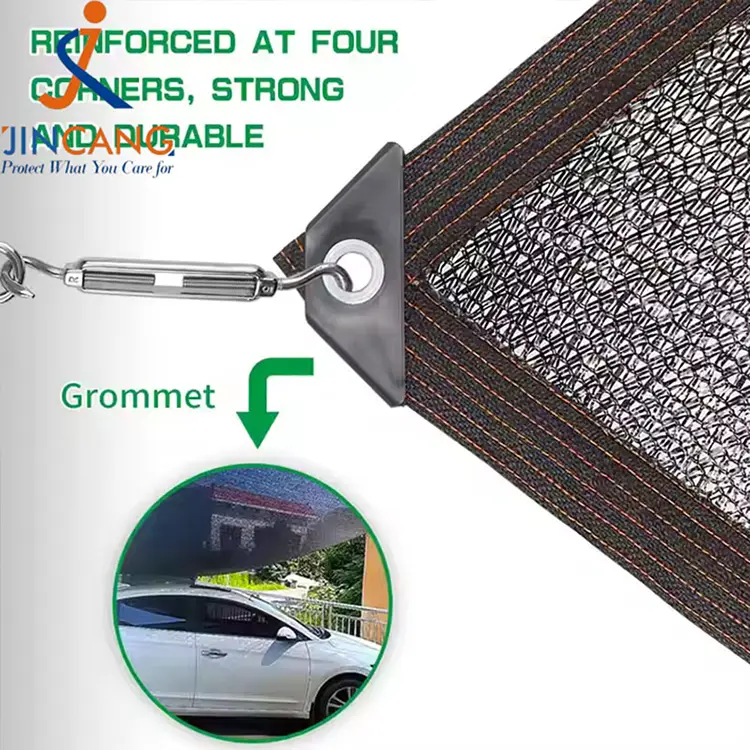 Blokkolja a napot, és csökkenti a hő árnyékhálóját