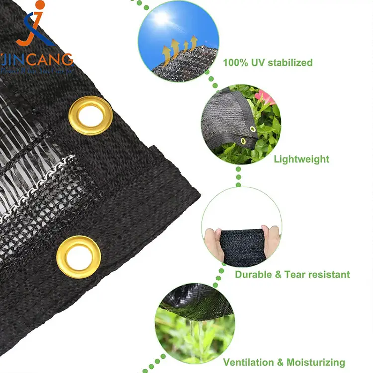 Blokkolja a napot, és csökkenti a hő árnyékhálóját