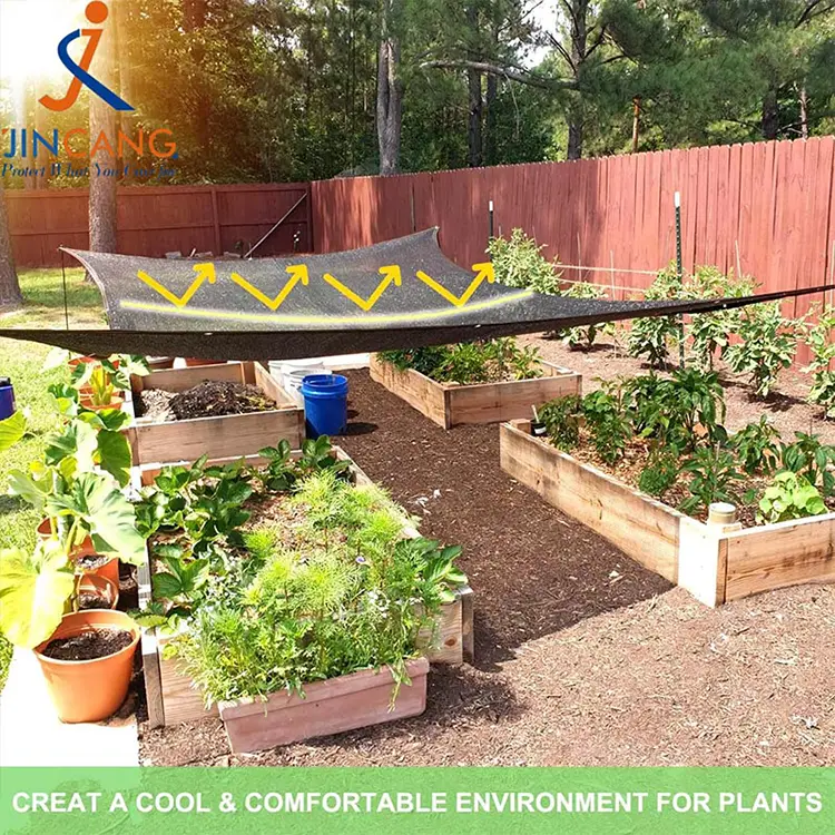 Blokkolja a napot, és csökkenti a hő árnyékhálóját