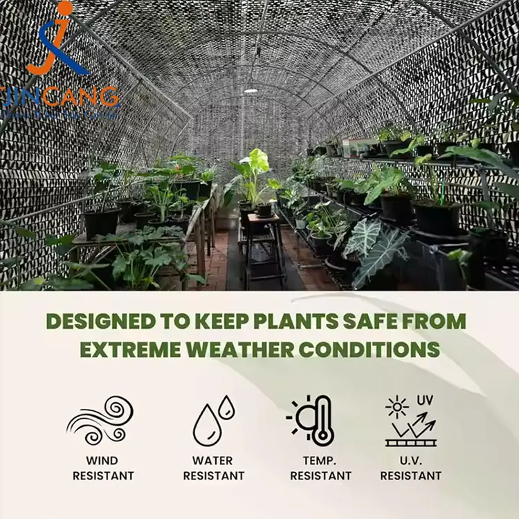 Blokkolja a napot, és csökkenti a hő árnyékhálóját